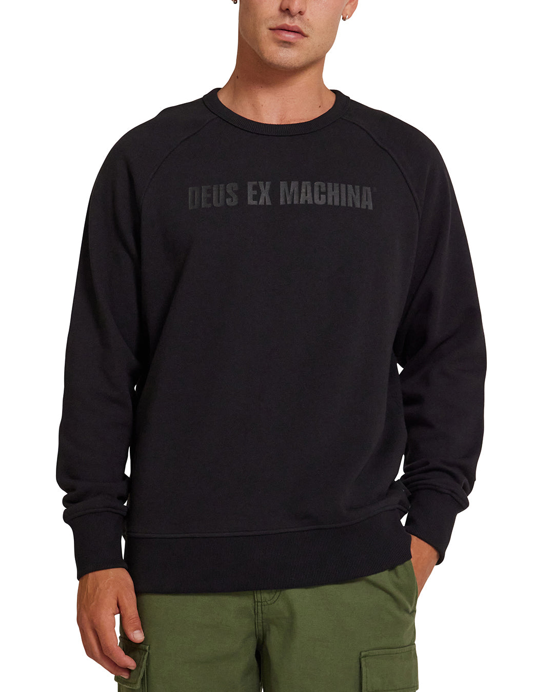 Fleece | Deus Ex Machina | Sled Cordura Crew Rhodo – Deus Ex