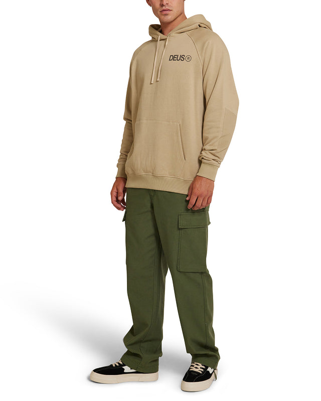 Beams Cordura Hoodie - Safari