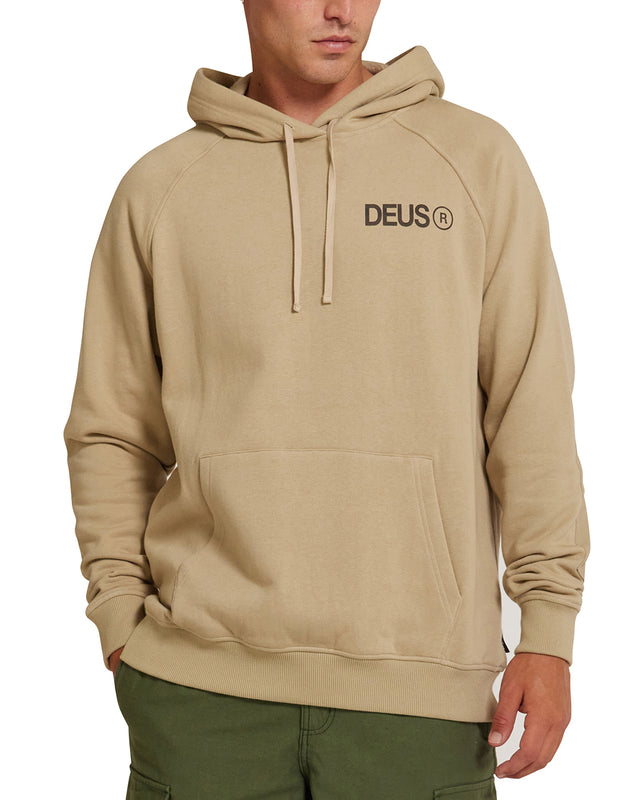 Beams Cordura Hoodie - Safari