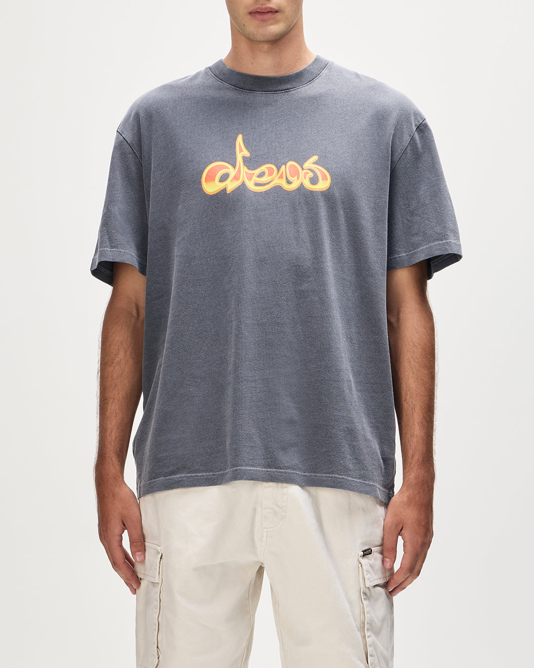 Tees | Deus Ex Machina | Four Seasons Tee - Anthracite – Deus Ex