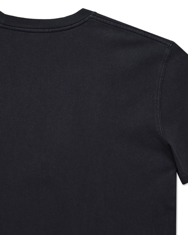 Shield Garment Dyed Tee - Black