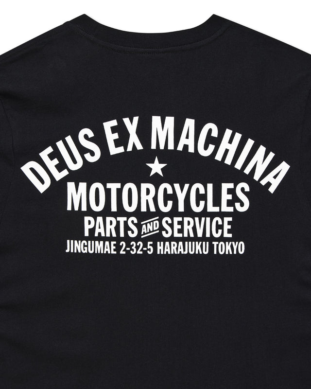 Harajuku Address Tee - Black