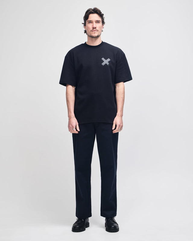 Camperdown Address Tee - Black