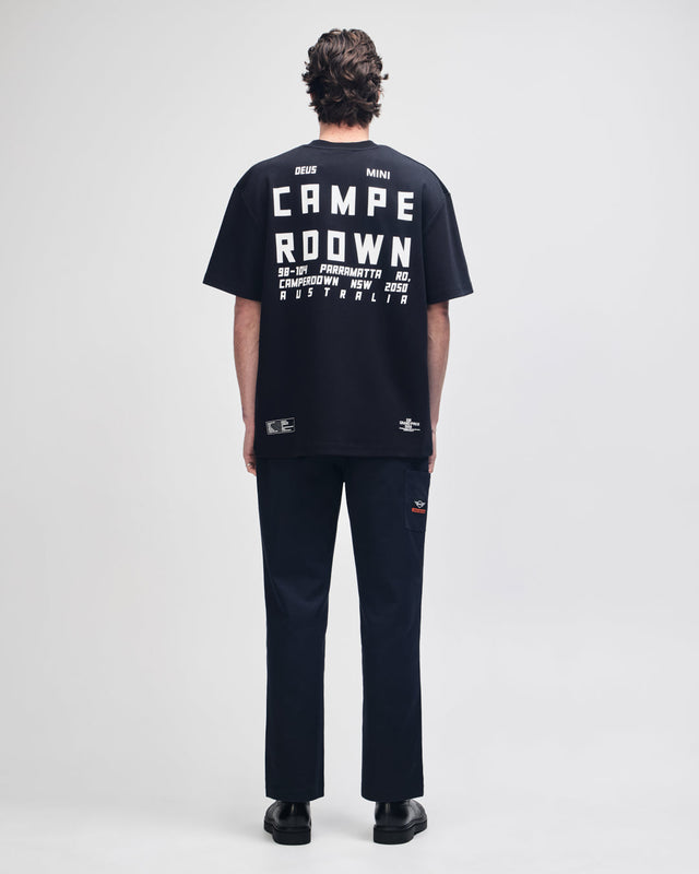Camperdown Address Tee - Black