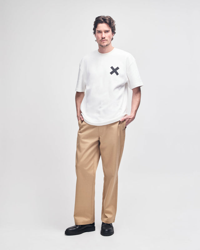 Camperdown Address Tee - Vintage White