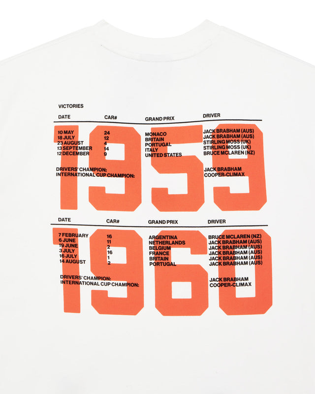 Grand Prix Tee - Vintage White
