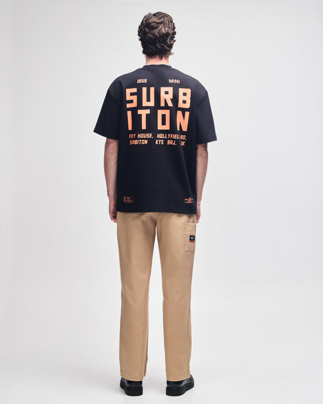 Surbiton Address Tee - Black