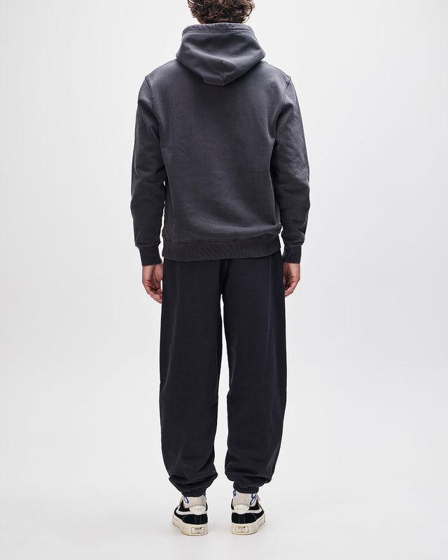 Shield Garment Dyed Track Pant - Black, view 7