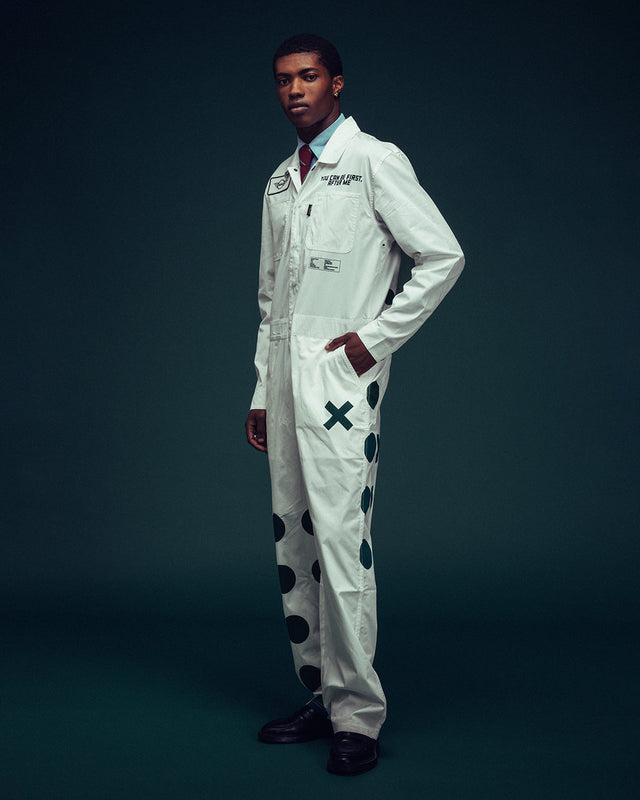 Mini Coverall - Vintage White