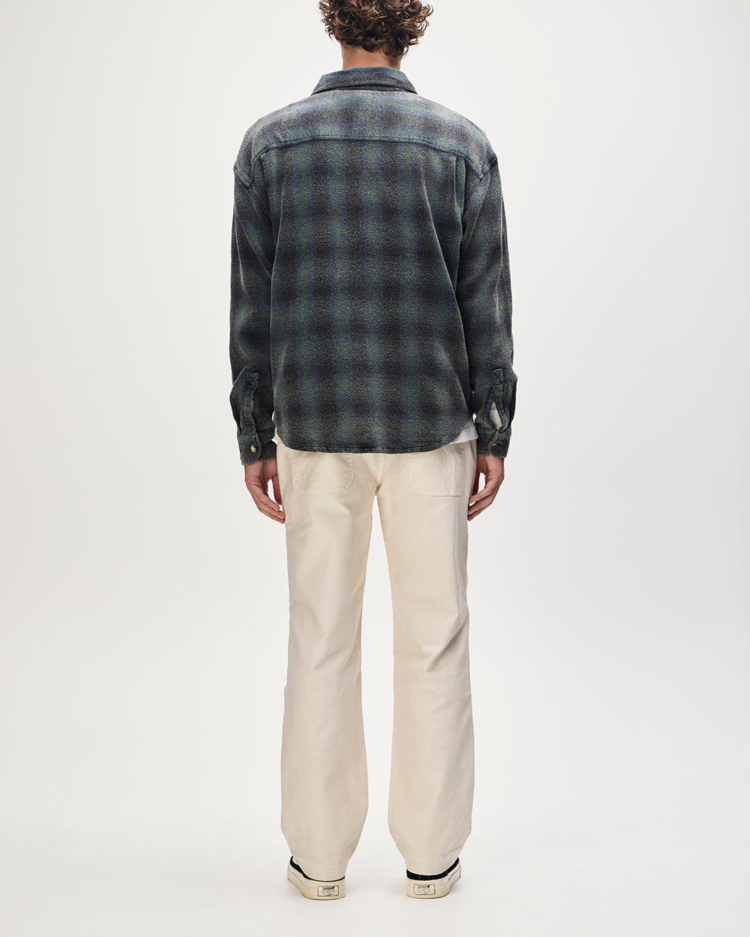 Shirts | Deus Ex Machina | Too Busy To Work Check Shirt - Black