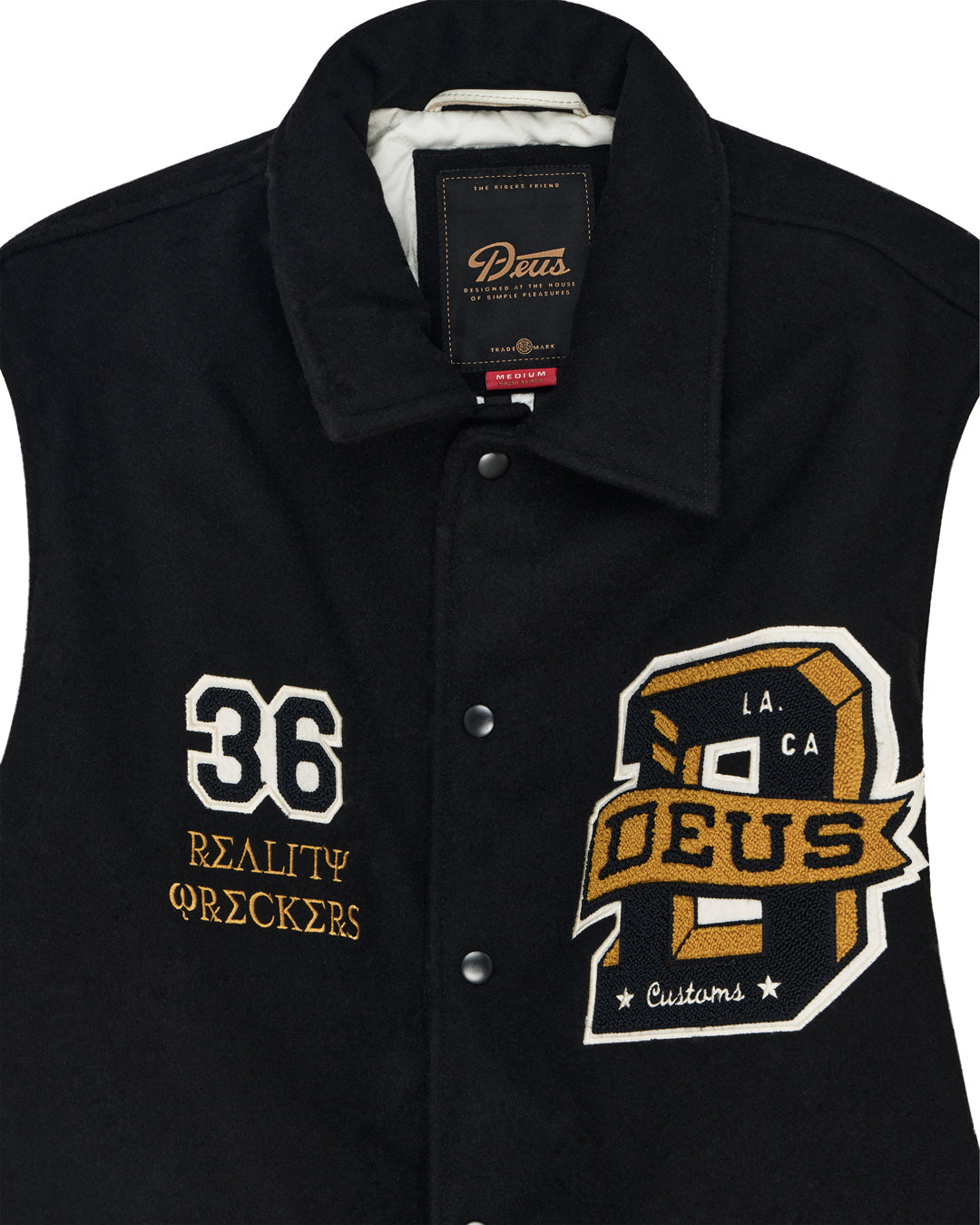 Jackets | Deus Ex Machina | Sourmug Coach Jacket - Black – Deus Ex