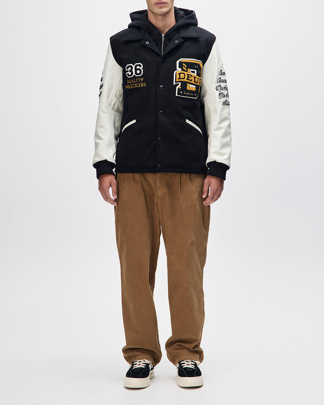 Jackets | Deus Ex Machina | Sourmug Coach Jacket - Black – Deus Ex