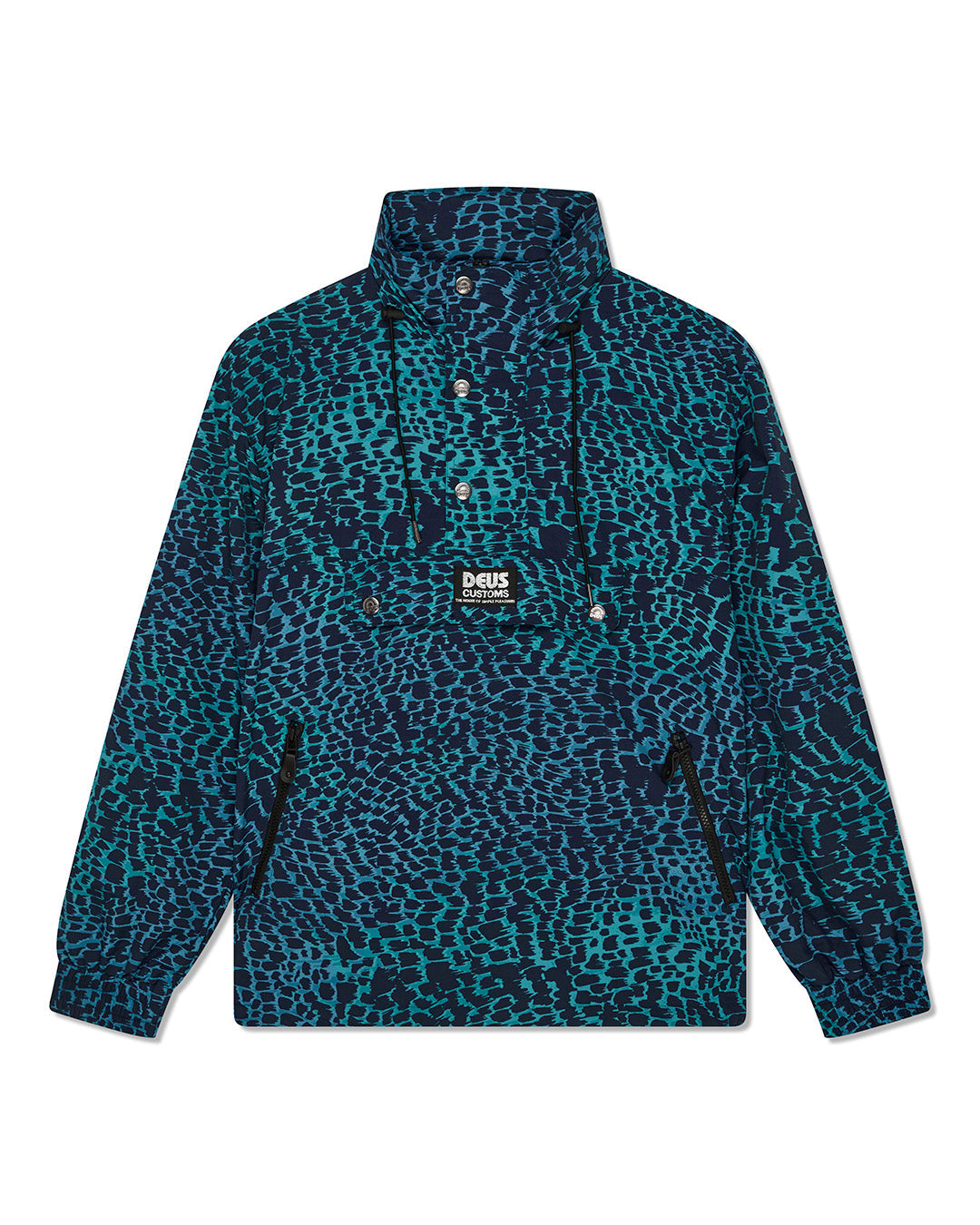 Jackets | Deus Ex Machina | Zanzibar Windstopper - Wave Ride Blue