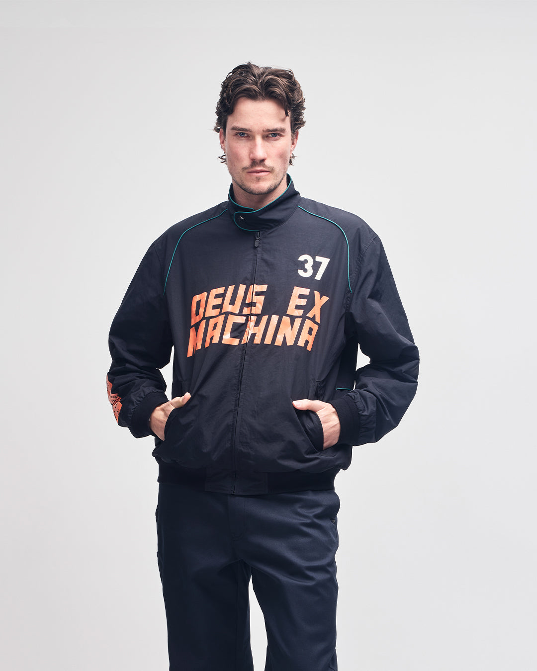 Jackets | Deus Ex Machina | Mini Finals Jacket - Black – Deus Ex