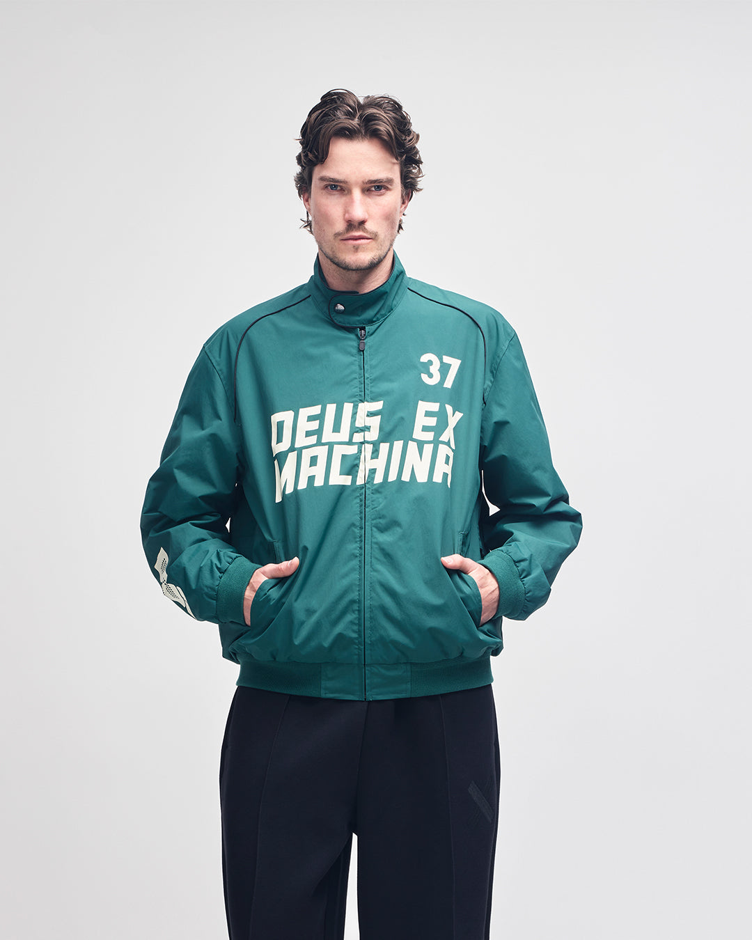 Jackets | Deus Ex Machina | Mini Finals Jacket - Race Green – Deus