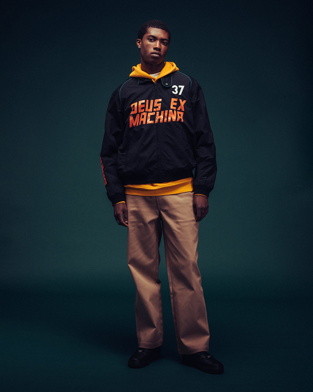 Jackets | Deus Ex Machina | Mini Finals Jacket - Black – Deus Ex