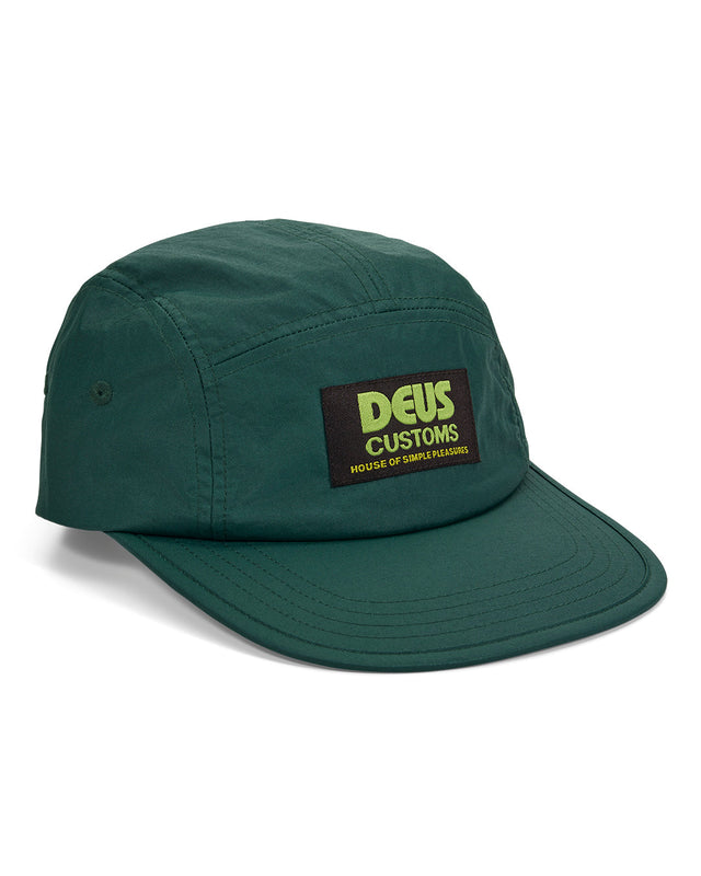clement-5-panel-cap-hunter-green