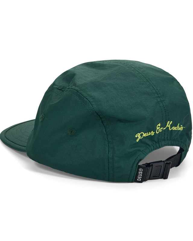 clement-5-panel-cap-hunter-green