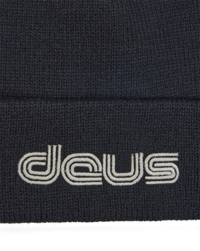 Double Track Beanie - Black