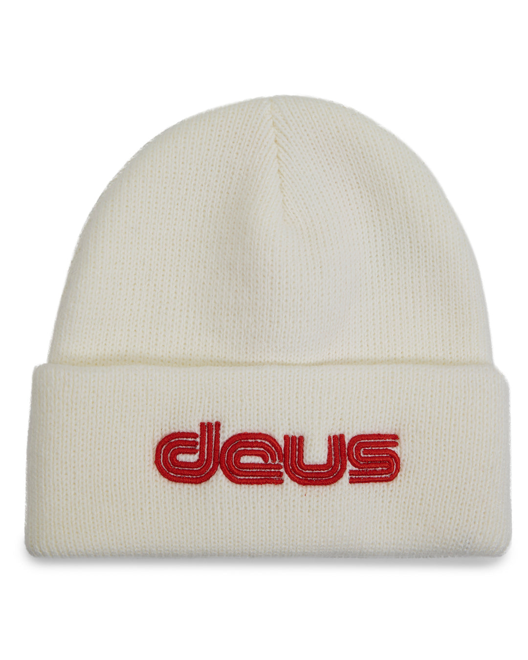 Accessories | Deus Ex Machina | Double Track Beanie Vintage White