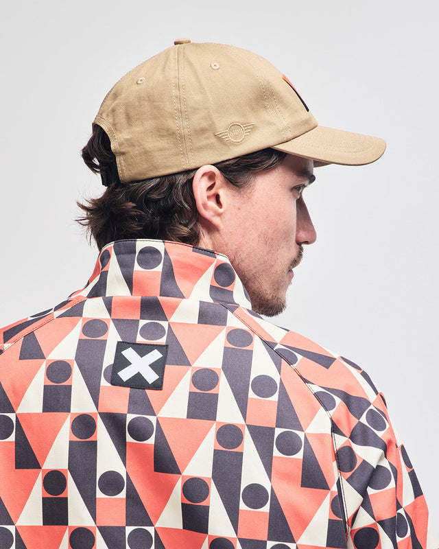 Mini Mosaic Cap - Tan