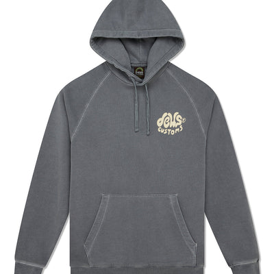 debris-reverse-hoodie-anthracite|Model