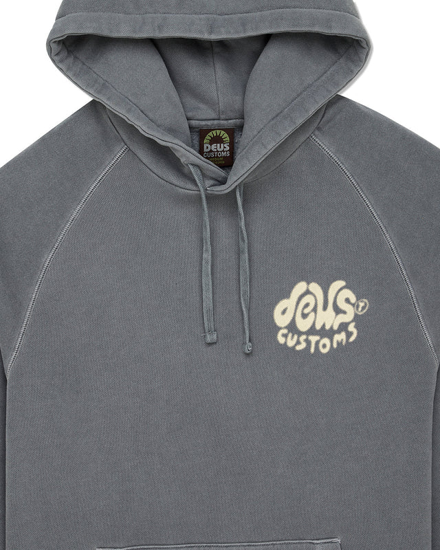 Debris Reverse Hoodie - Anthracite