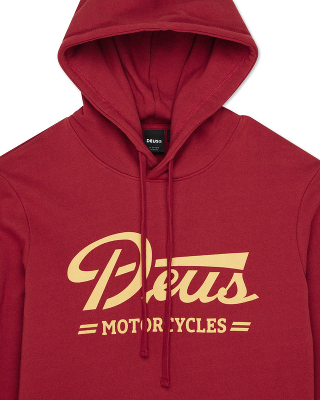 Downshift Hoodie - Lava Falls Red