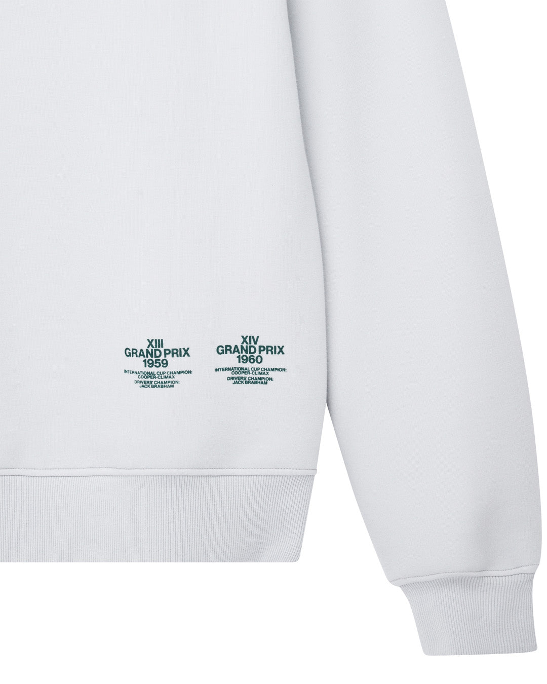 Fleece | Deus Ex Machina | Block Drill Crew - Aluminium – Deus Ex