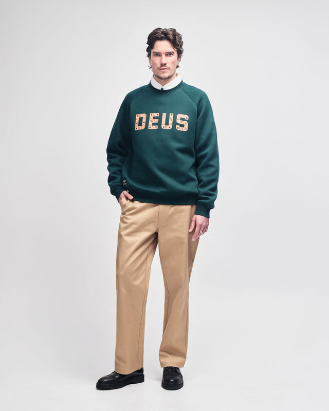 Block Drill Crew - Race Green