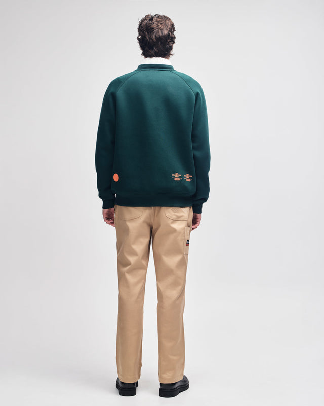 Block Drill Crew - Race Green