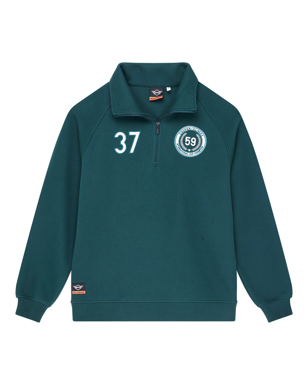 Fleece | Deus Ex Machina | Cc 1/4 Zip Fleece - Race Green – Deus
