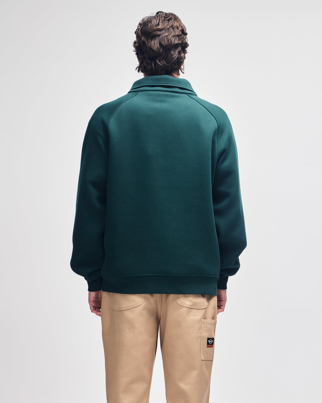 Fleece | Deus Ex Machina | Cc 1/4 Zip Fleece - Race Green – Deus