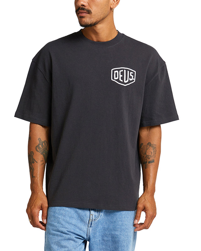 Oversized Biarritz Tee Anthracite1