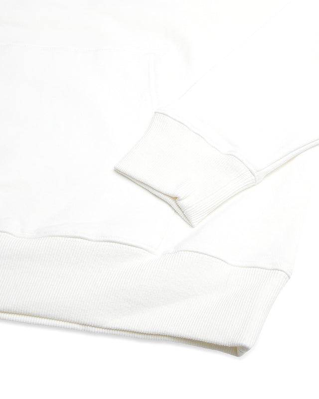 Oversized Biarritz Hoodie - Vintage White
