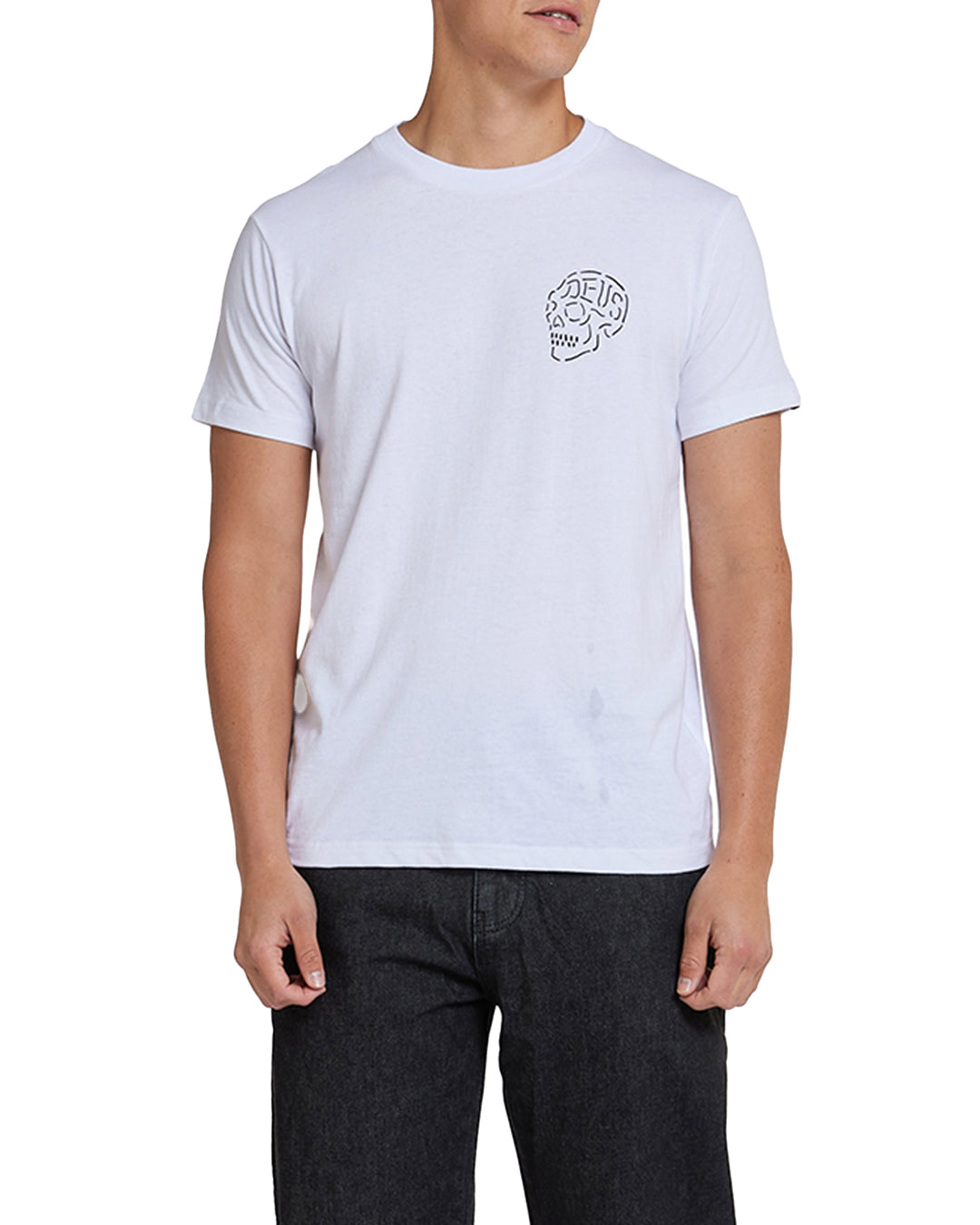 Tees | Deus Ex Machina | Venice Skull - White – Deus Ex Machina USA