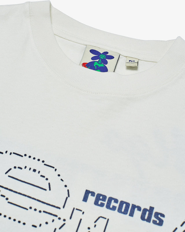 R&B Tee (Oversized Fit) - Vintage White