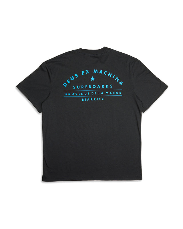 Biarritz Surf Tee - Black