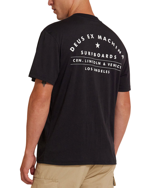 Venice Surf Tee - Black