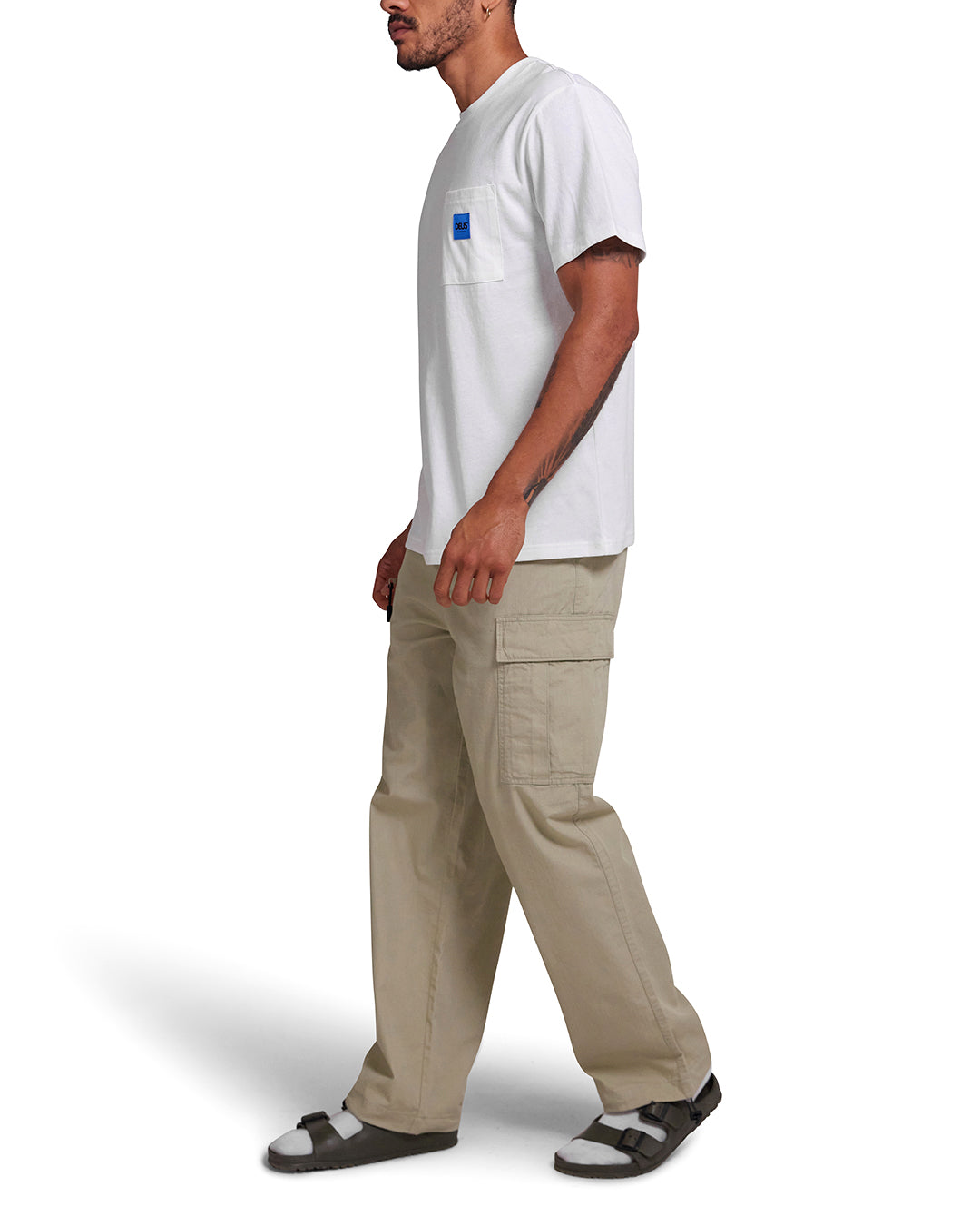 Take Off Pocket Tee - Vintage White