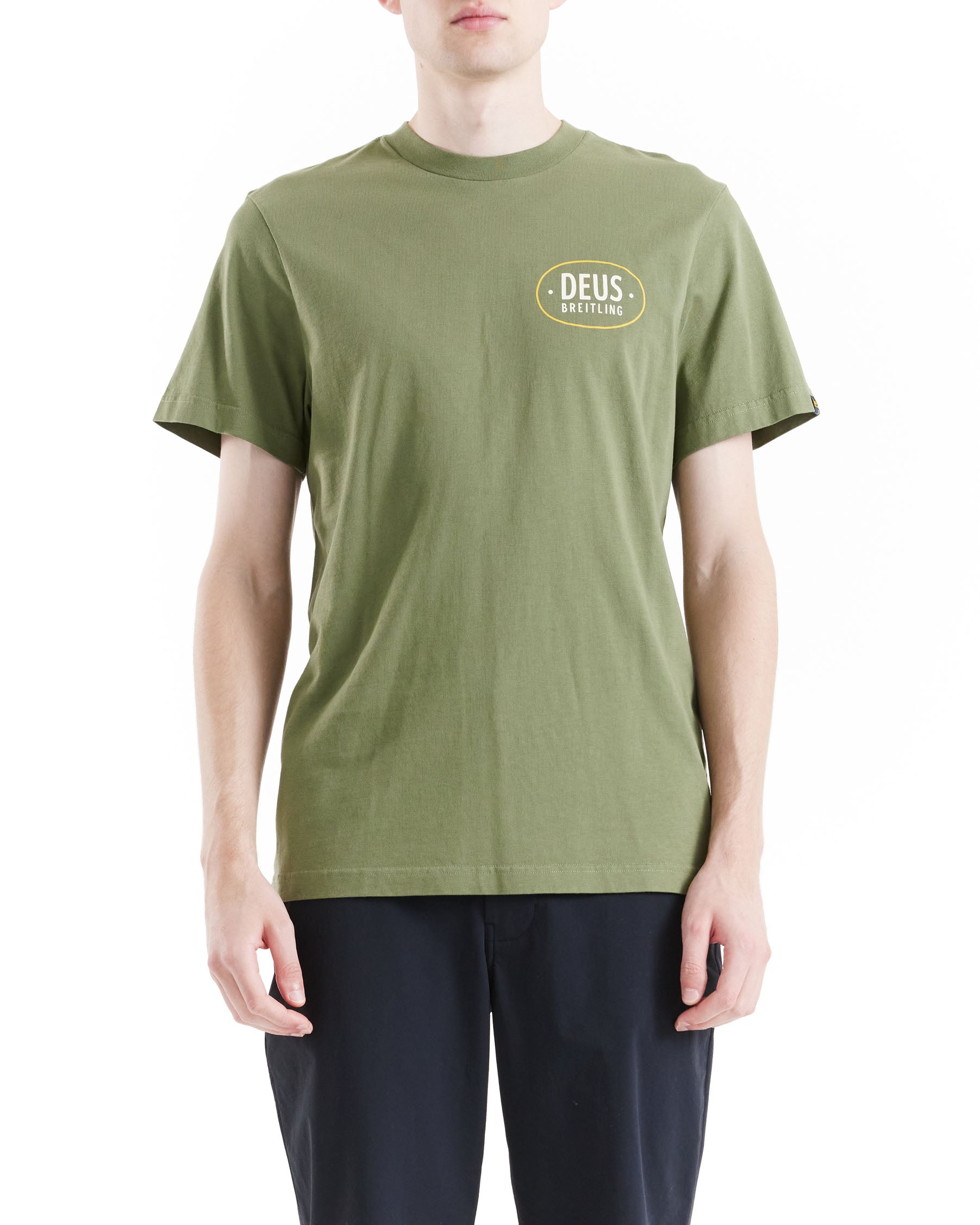 Patrol Tee - Lichen Green|Model