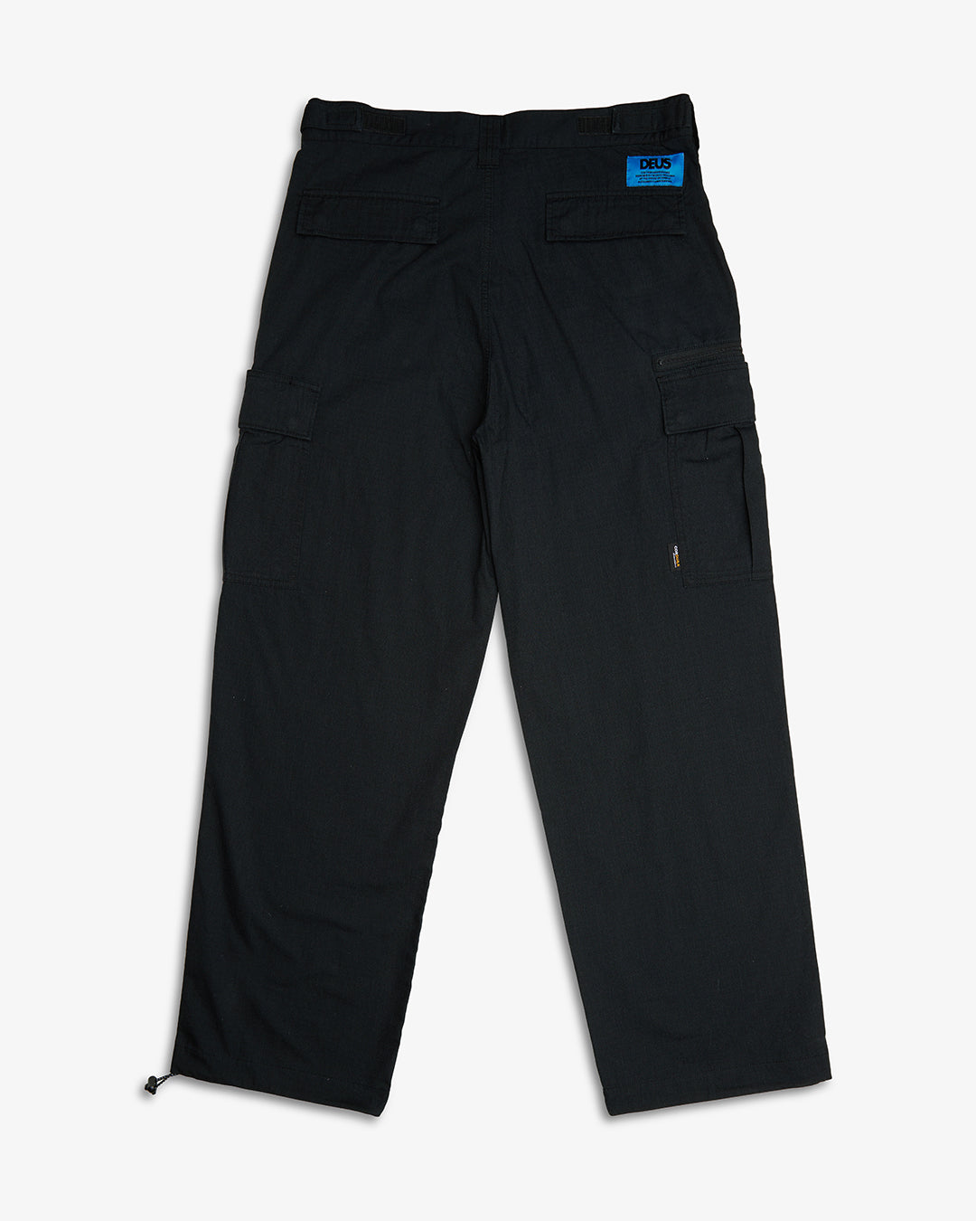 Pants | Deus Ex Machina | Onshore Cargo Pant Black – Deus Ex