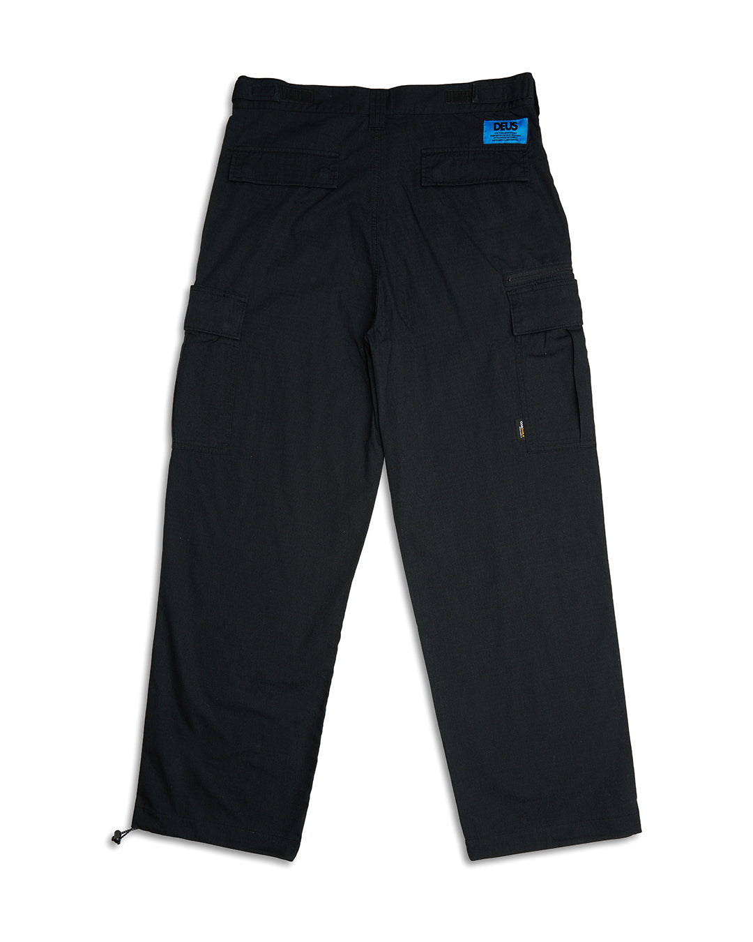 Pants | Deus Ex Machina | Onshore Cargo Pant Black – Deus Ex