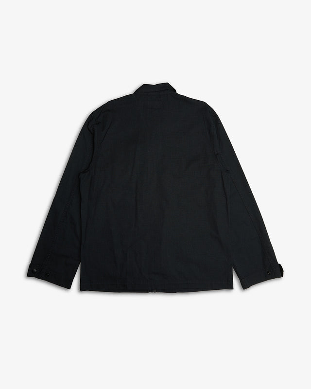 Onshore Zip Shirt - Black