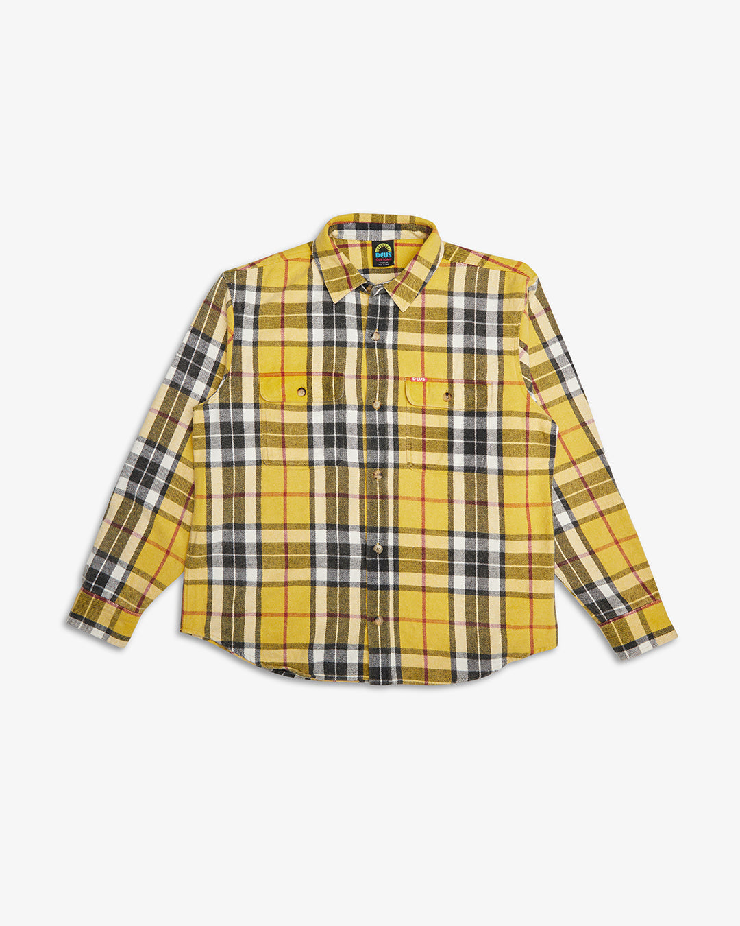 Shirts | Deus Ex Machina | Vacay Check Shirt Lemon – Deus Ex