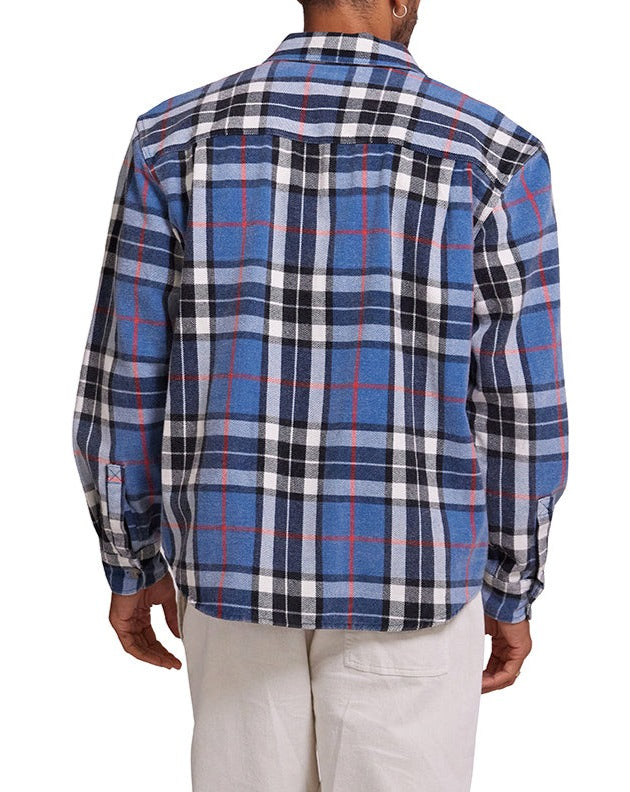 Shirts | Deus Ex Machina | Vacay Check Shirt Blue Turquoise – Deus