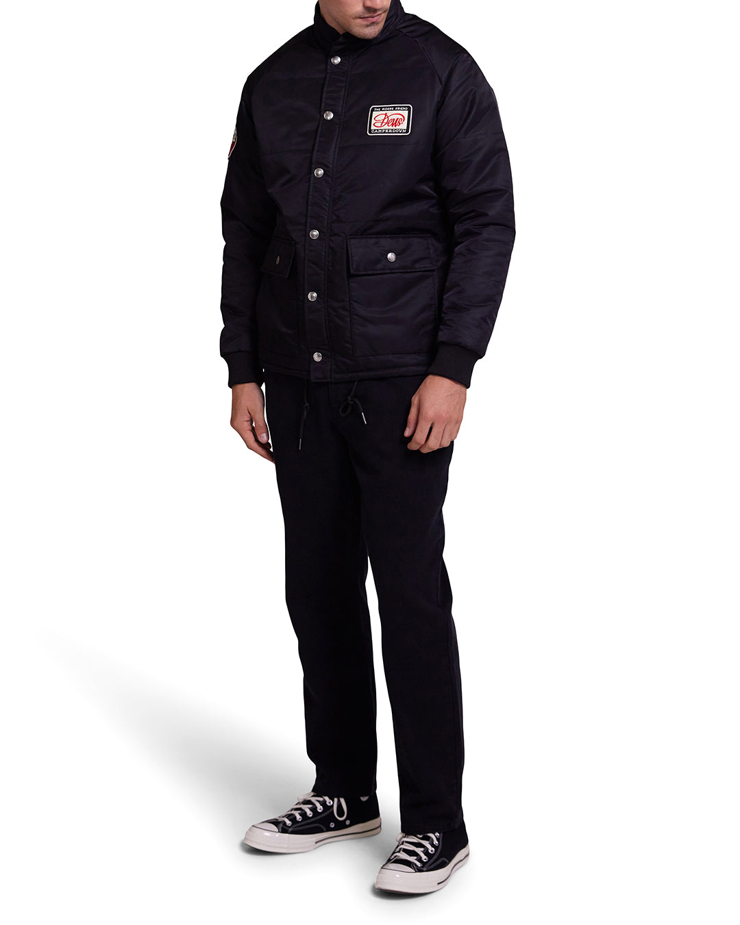 Jackets | Deus Ex Machina | Buzz Racing Jacket Black – Deus Ex Machina USA