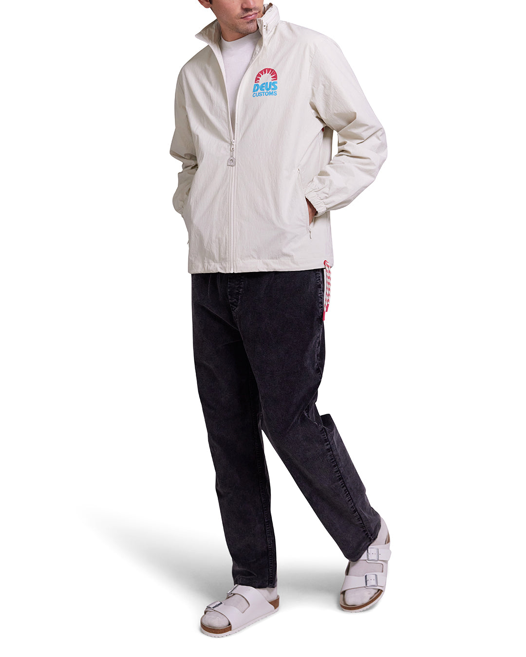 Jackets | Deus Ex Machina | Offshore Windstopper Dirty White