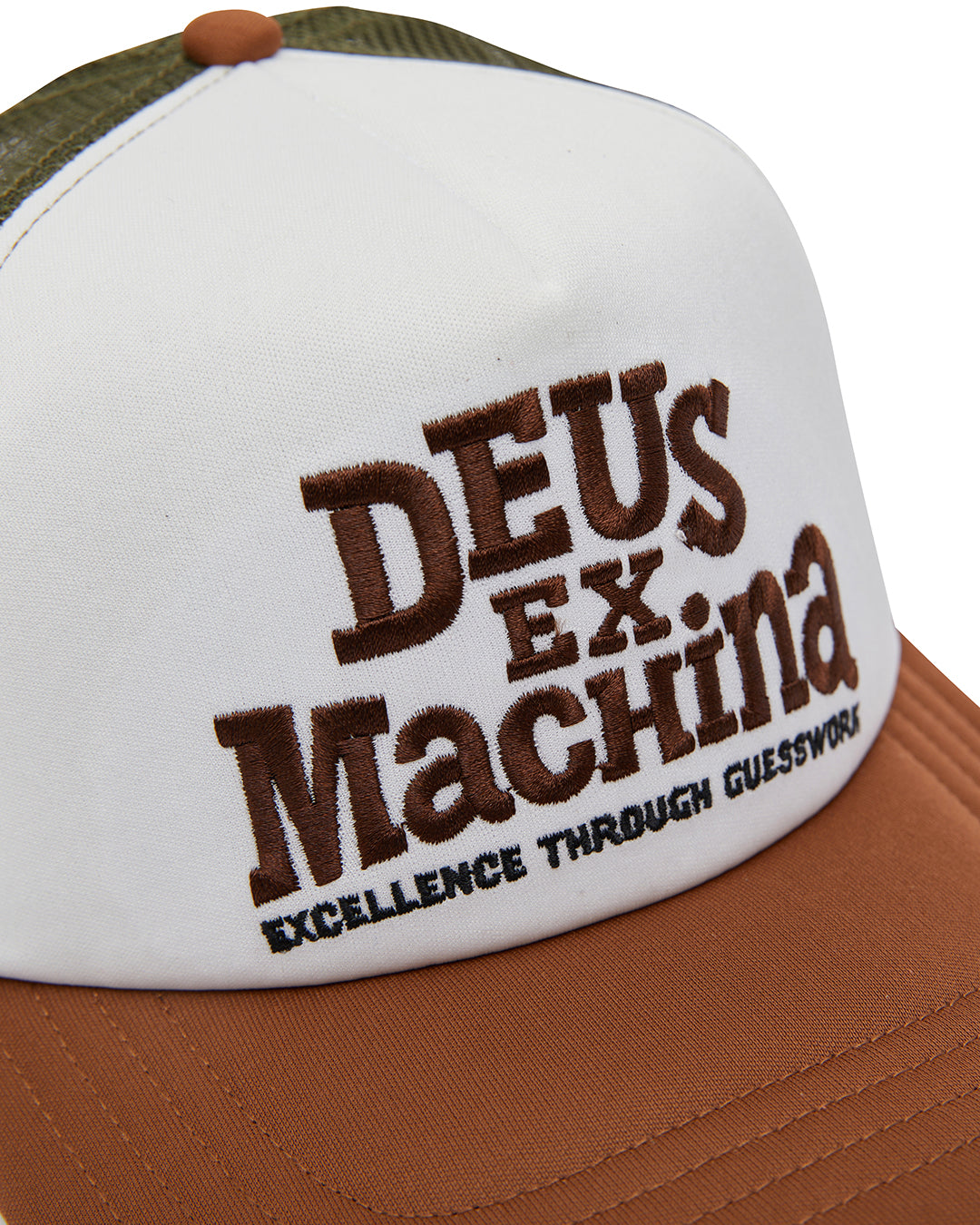 Hats | Deus Ex Machina | Guesswork Trucker Brown – Deus Ex Machina USA