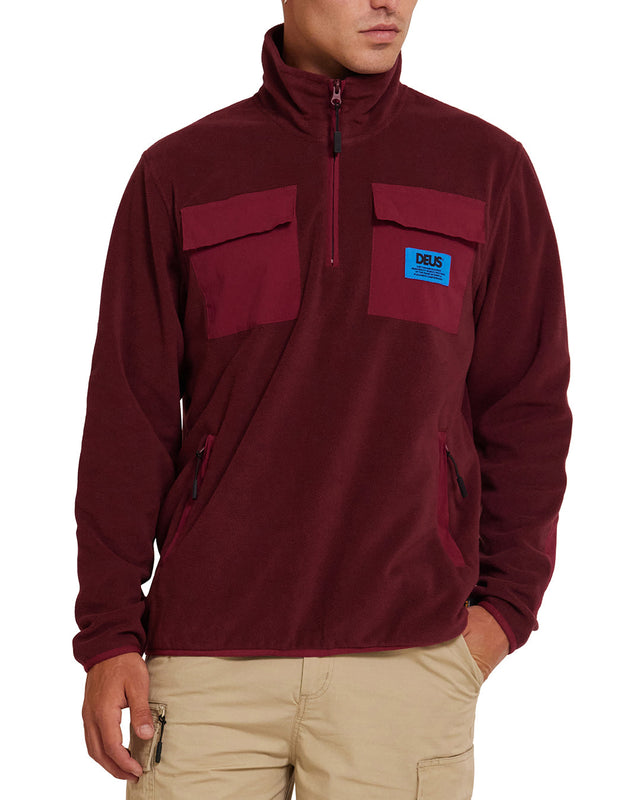 Section Zip Neck Fleece